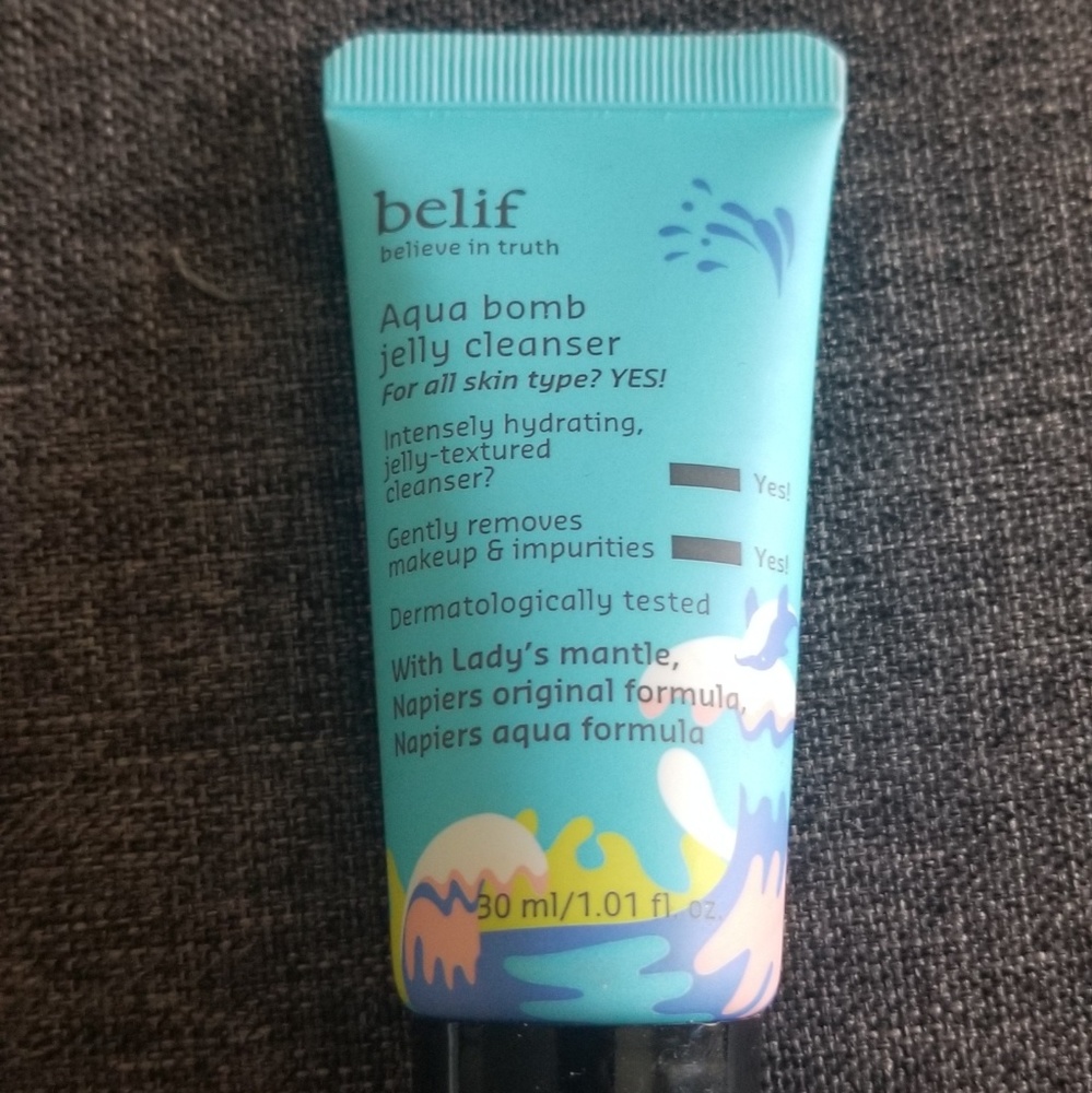 Belif jelly cleanser mini